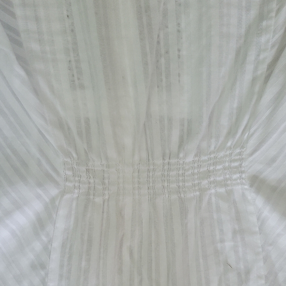 Express White Blouse with Eyelet Design - Picture 4 of 10